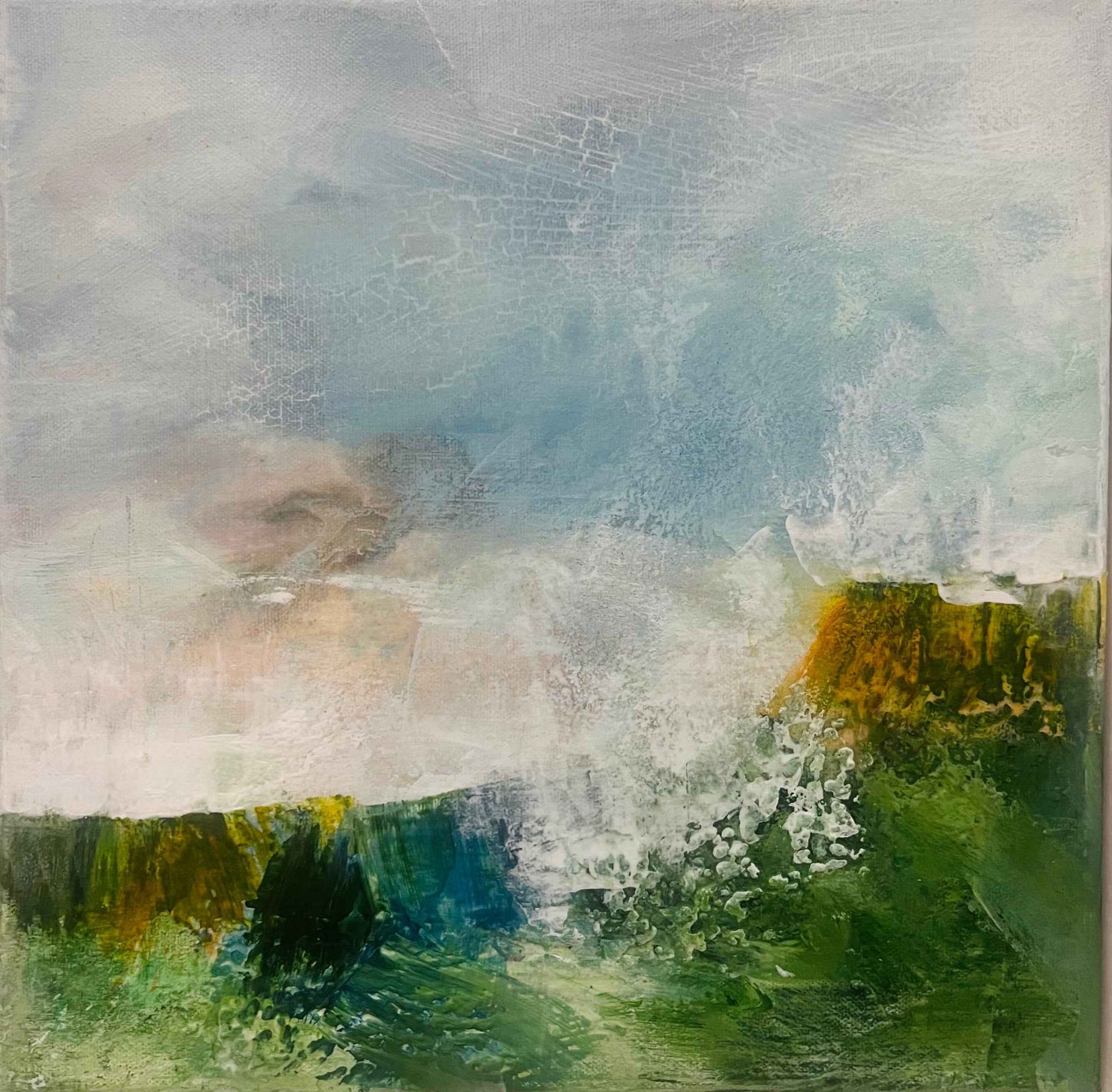 A Long Quiet Bloom Original Painting