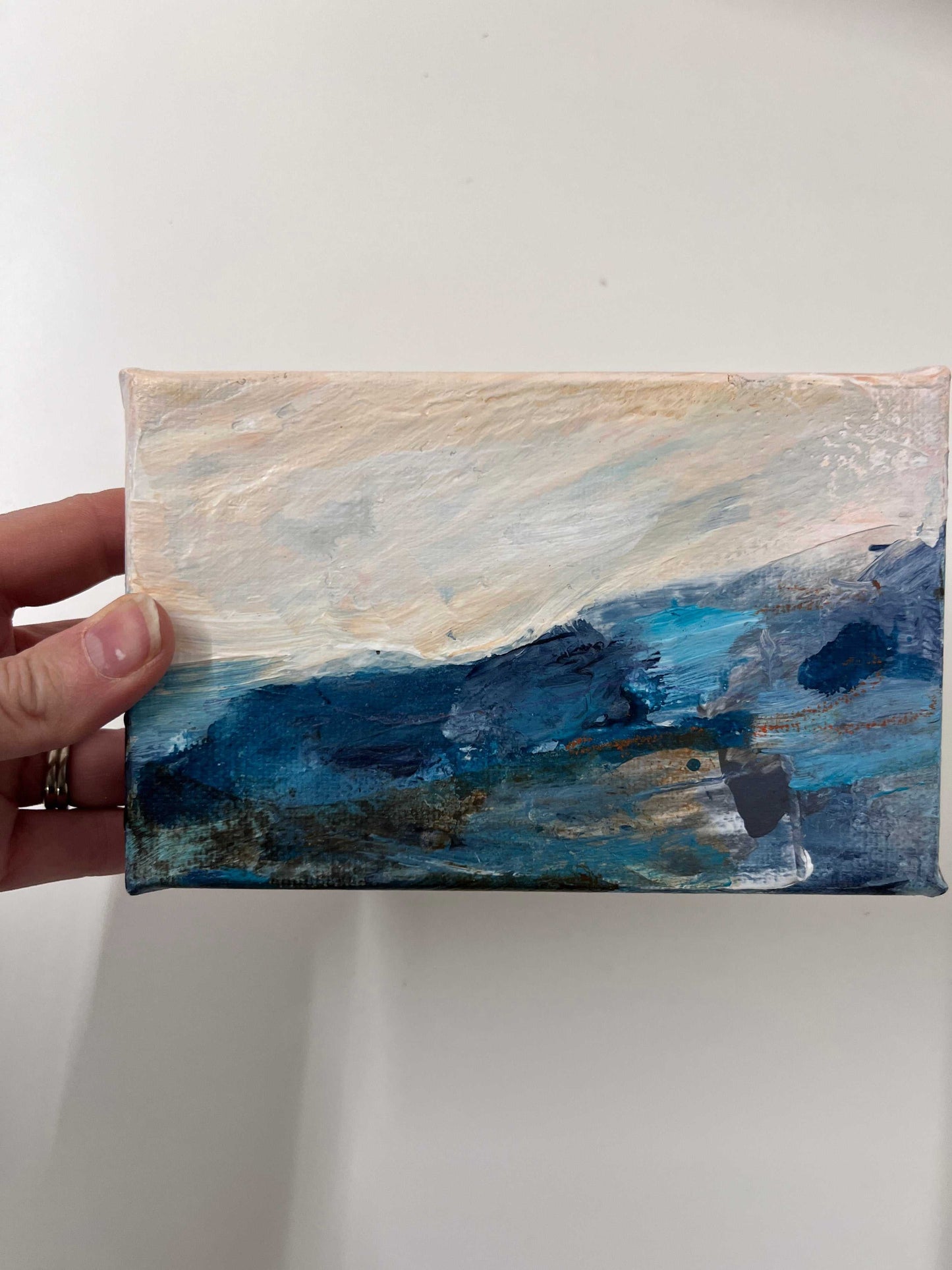 Fragments of Calm II held in my hand