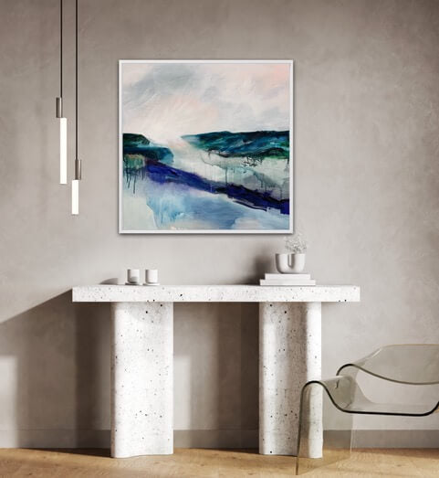 Where the Light Lingers - Original Landscape Painting