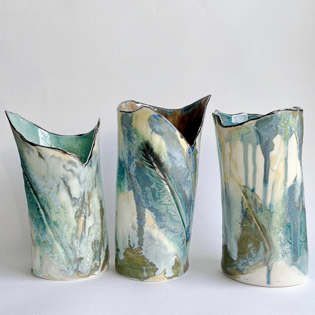 Handmade porcelain ceramic vase care guide - cleaning and maintaining artisan pottery