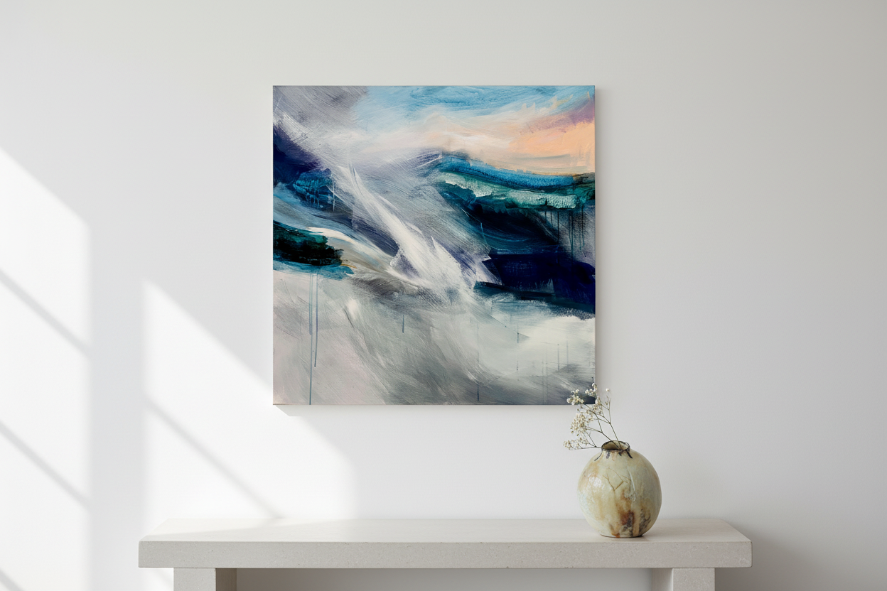 View All Work - Atmospheric Landscape Paintings and Textured Statement Ceramics