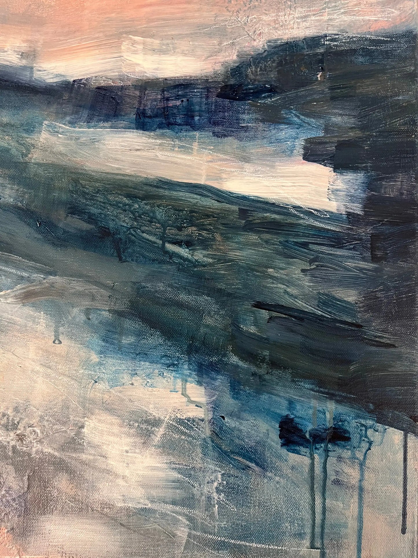 'Morning Solitude' Sunrise Painting