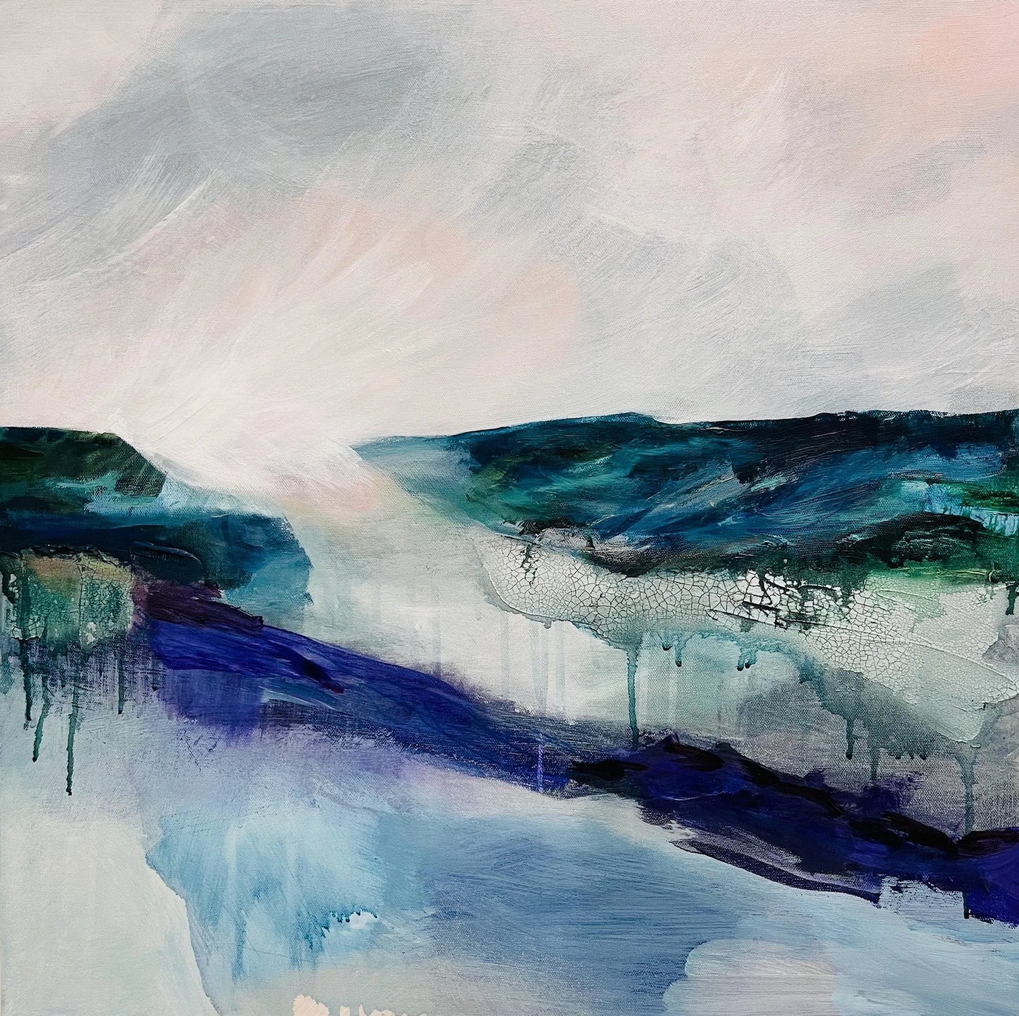 Where the Light Lingers - Original Landscape Painting