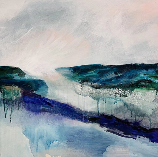 Where the Light Lingers - Original Landscape Painting